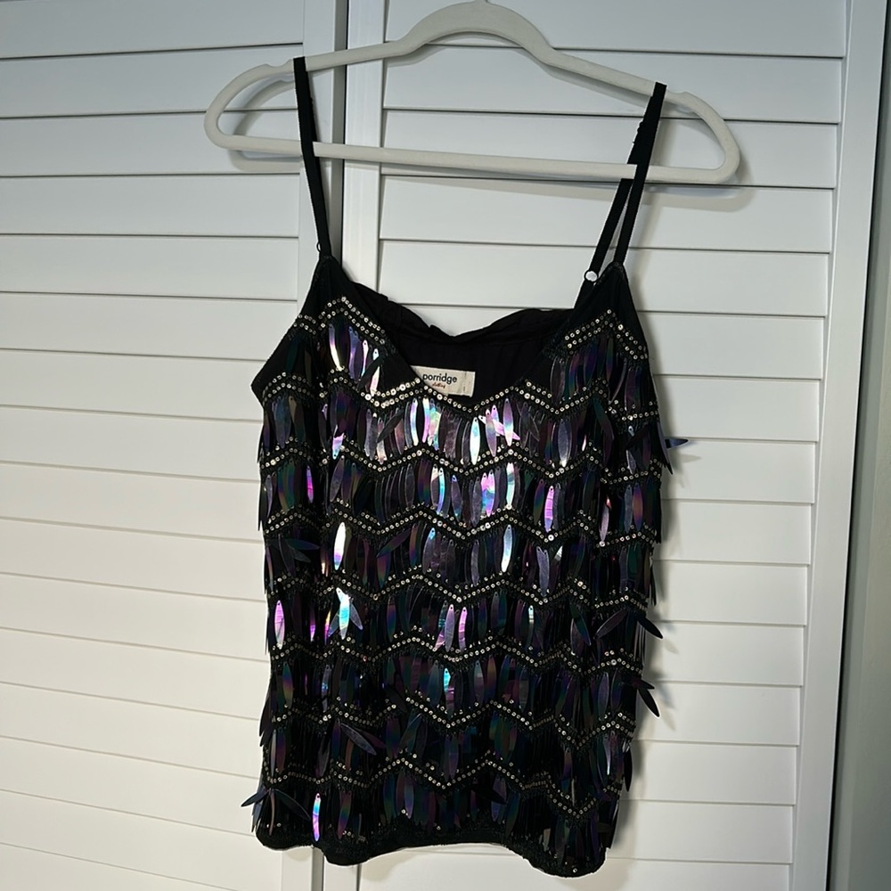 Anthropologie Porridge Fishtail Camisole Size L